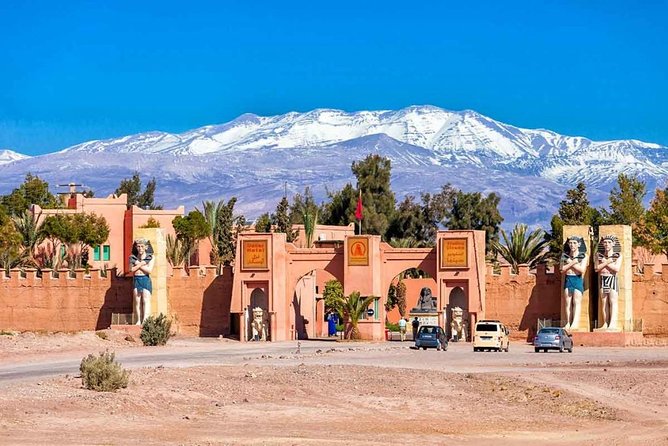 3-Day Tour from Marrakech to Merzouga Luxury Camp with Camel - Day 1: Marrakech to Aït Ben Haddou and Ouarzazate by Way of the Atlas