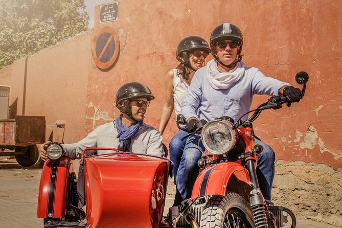 3h Private Sidecar Ride / Secrets of Marrakech - Why a vintage sidecar is a smart way to see Marrakech