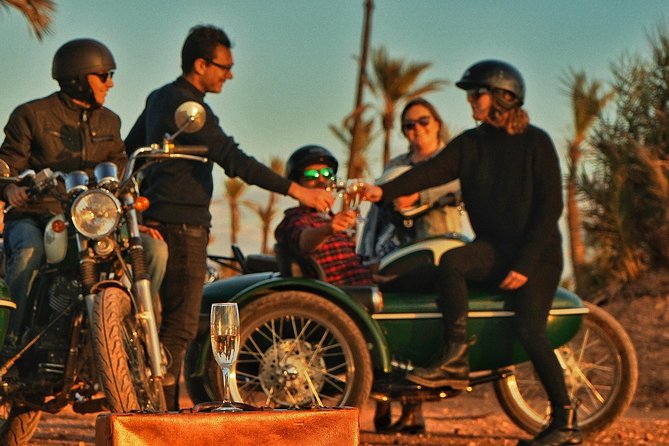 3h Private Sidecar Ride / Secrets of Marrakech - The real value: private, local, and time-efficient (at $161.63 per person)