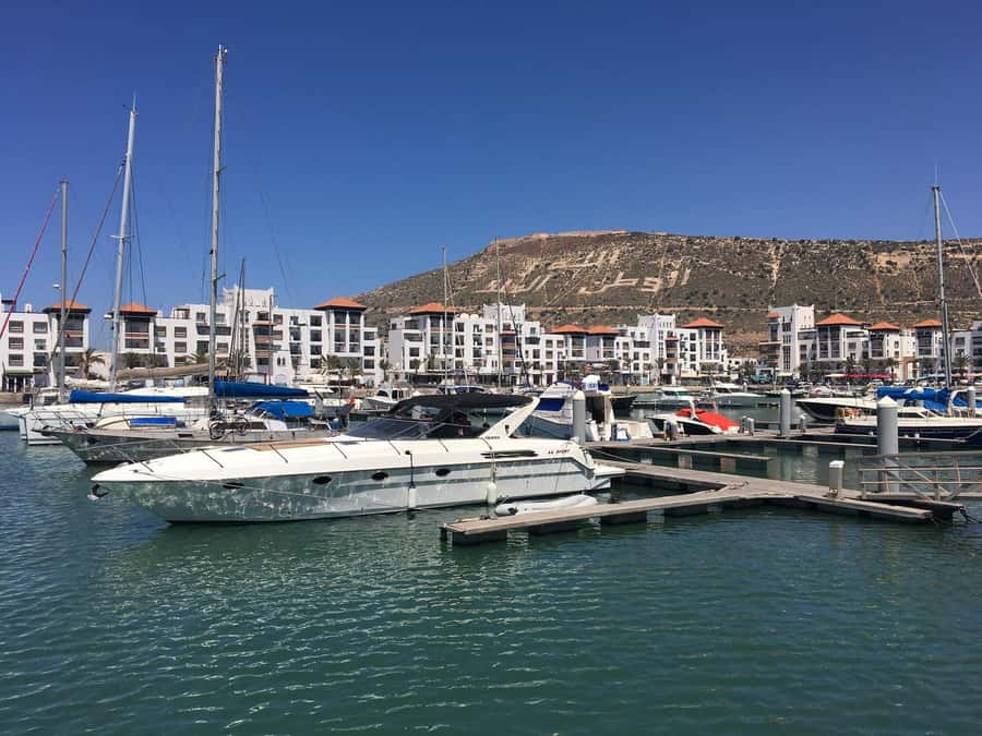 Agadir: Cable Car Ticket and Guided City Tour - Mohamed V Mosque Stop: Exterior Time That Still Feels Worth It