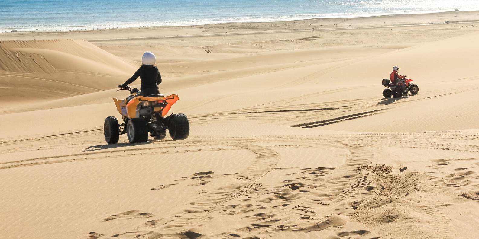 Agadir/Taghazout : Quad Bike Safari Desert - Dune Photo Time: Where the Scenery Actually Looks Like Morocco