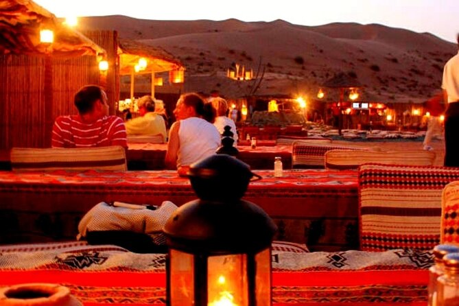 Agafay Desert: Dinner + Show with Quad Bike & Sunset Camel Ride - On the Way: Scenic Drive, Argan Oil Stops, and Desert Base Breaks