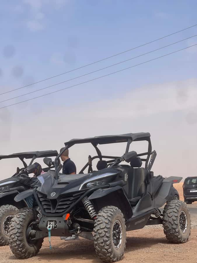 Buggy Marrakech Desert and Palmerie - Palm Groves, Dirt Tracks, Berber Villages, and Atlas Views