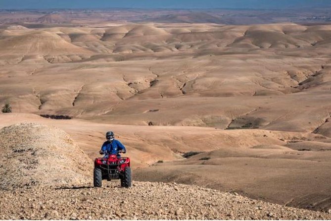 Desert D'Agafay Package - Quad, Dromedary and Dinner Show - Camel Ride at Sunset: Slow Pace, Real Atmosphere
