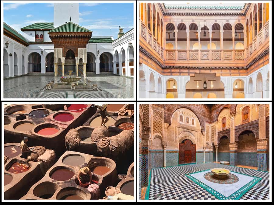 Fes: Royal Palace, Madrasa, Tannery & Souks and Medina Tour - Royal Palace of Fes: golden gates and a quick reality check