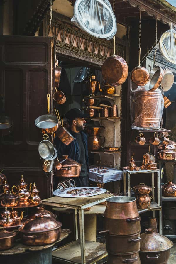 Fes: Royal Palace, Madrasa, Tannery & Souks and Medina Tour - Chouara Tanneries and artisan quarters: smell, skill, and trade in action