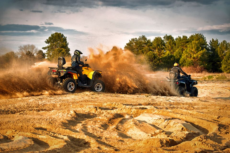 From Agadir or Taghazout: Quad Biking Safari Desert Trip - The ATVs Up Close: Automatic, Shared Quads, and Safety Rules