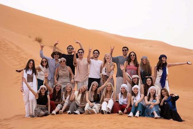 From Fes: Unforgettable Desert Tour to Marrakech 3-Day - Reaching Merzouga and Erg Chebbi: the camel ride that defines the trip