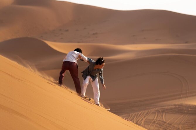 From Fes: Unforgettable Desert Tour to Marrakech 3-Day - Day 2 from Merzouga to Dades: Toudra Gorge walk and Thousand Kasbah driving