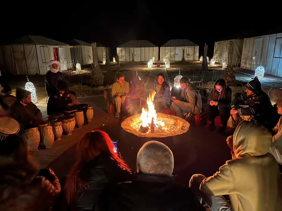 From Marrakech: 3-Day Desert with luxury camp, camel & meals - Luxury Berber camp under the stars: the real highlight