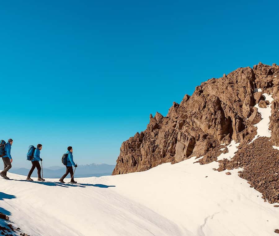 From Marrakech: 3-Day Mount Toubkal Climbing Trek - Day 2: Aguelzim Pass altitude day to set up the summit push