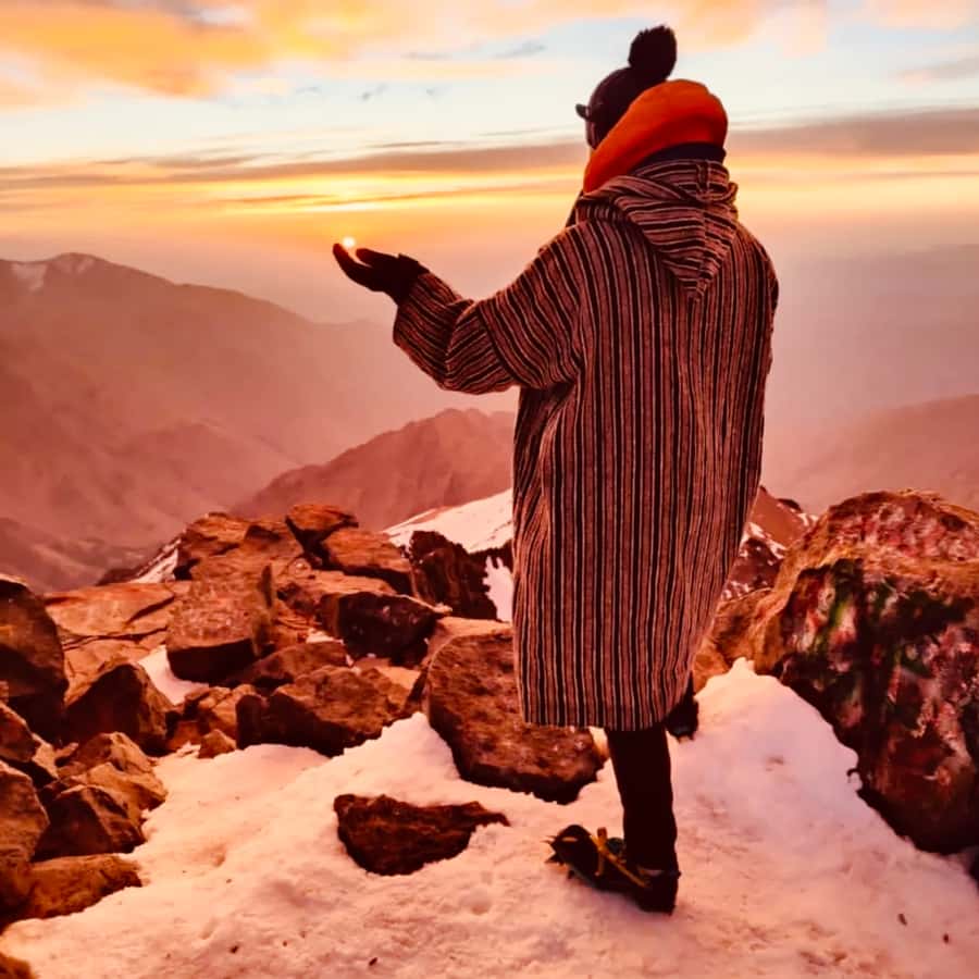 From Marrakech: 3-Day Mount Toubkal Climbing Trek - Day 3: the summit to 4167m, then the long descent