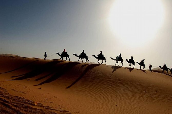 From Marrakech 4 Days Tour To Morocco Sahara Desert - Day 2: Todra Gorges, Tinghir oasis, then Merzouga dunes and sunset