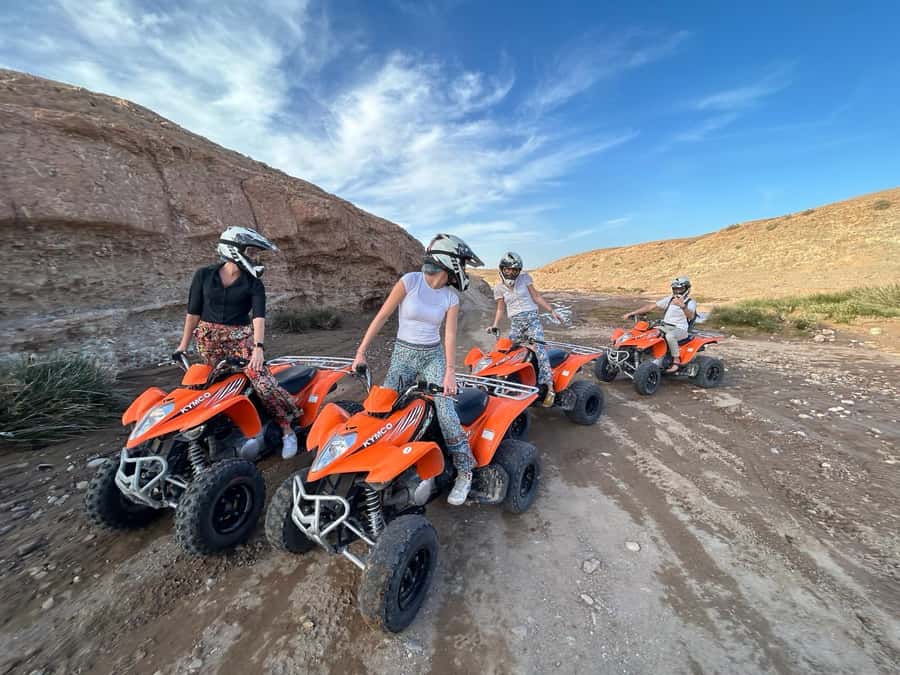 From Marrakech: ATV Quad Bike Tour in Agafay Desert - From Marrakech to the Agafay Dunes: timing and ride comfort