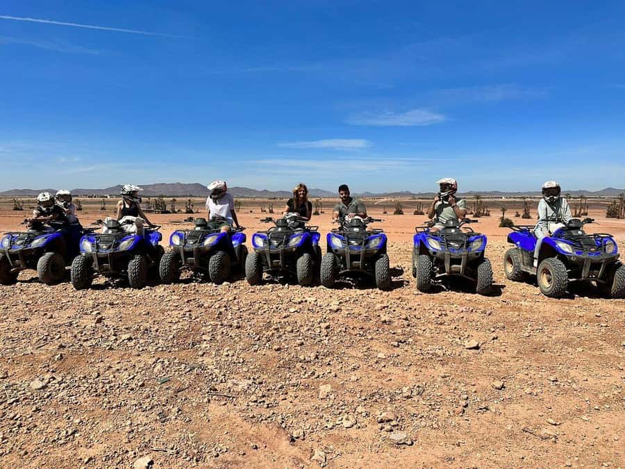 From Marrakech: ATV Quad Bike Tour in Agafay Desert - Photo stops and the guides who turn it into memories