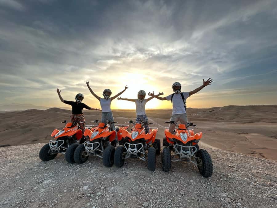 From Marrakech: ATV Quad Bike Tour in Agafay Desert - Safety Briefing and Quad Training: the confidence shortcut