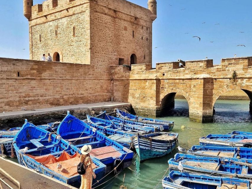From Marrakech: Essaouira Day Trip with Hotel Pickup - Medina shopping: cedarwood inlay and crafts worth taking home