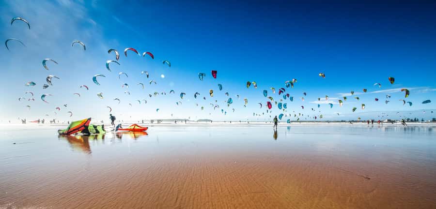 From Marrakech: Essaouira Day Trip with Hotel Pickup - Beach time in Essaouira: beautiful, windy, and easy to enjoy