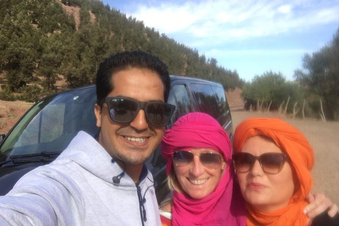 From Marrakech Full Day Trip To Ourika Valley Waterfalls - Ourika Valley Views, Haouz Plains, and the Aghmat Stop