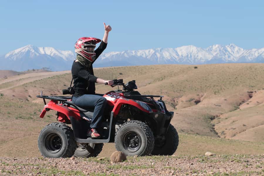 From Marrakech: Guided Quad Biking Tour in Agafay Desert - Turtle Valley and the High Atlas plateaux: why the route keeps changing
