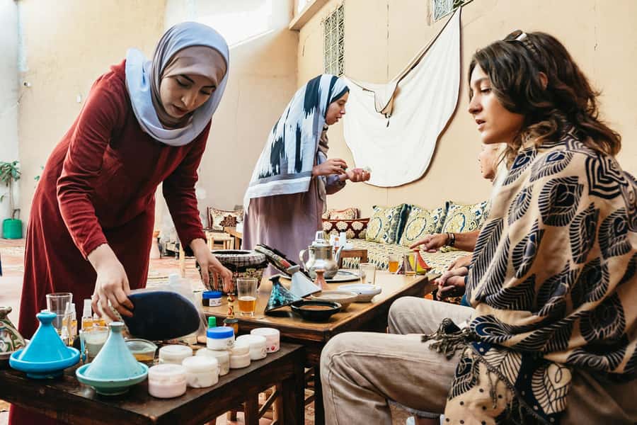 From Marrakech: High Atlas Mountains and 5 Valleys Day Trip - Asni fruit hills and the High Atlas peaks you came for