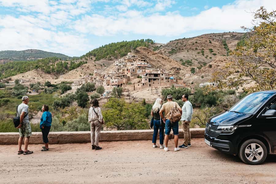 From Marrakech: High Atlas Mountains and 5 Valleys Day Trip - The red-mountain tea stop and the Argan oil cooperative you’ll actually remember