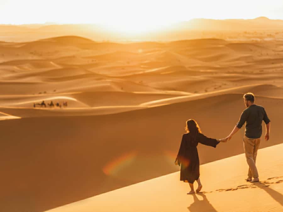 From Marrakech: Unforgettable 3-Day Desert Tour to Fes - Marrakech to the High Atlas: Tizi n’Tichka views on the clock