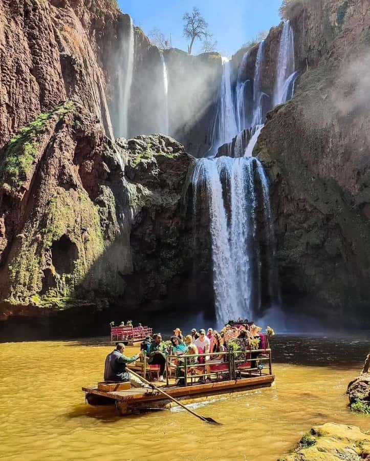 From Marrakech:Ouzoud Waterfalls Day Trip with Boat Tour - Lunch on Waterfall Terraces: Budget It, Then Relax