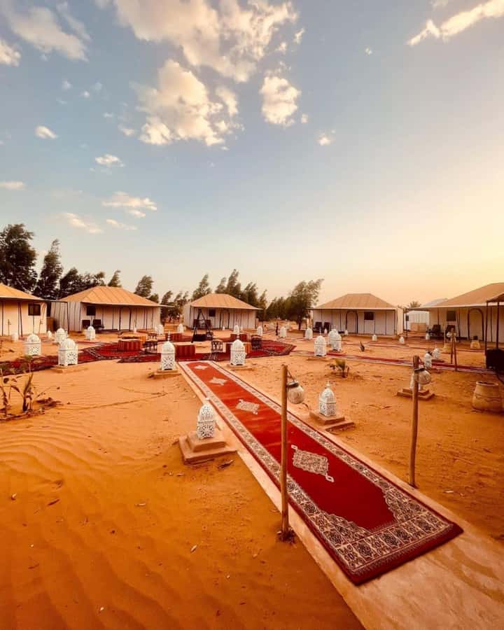 From Merzouga: Overnight Camel Trek over Erg Chebbi Dunes - Day 2: Sunrise Over Dunes Toward Algeria and the Morning Return to Merzouga