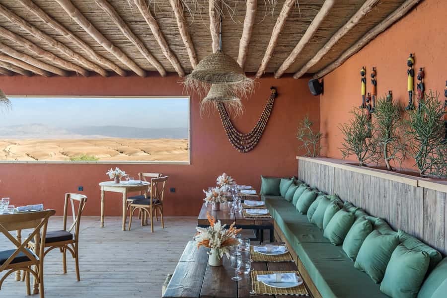Marrakech: Agafay Desert Inara Camp Pool Day Pass with Lunch - The Drive Through Agafay: What Changes After Marrakesh