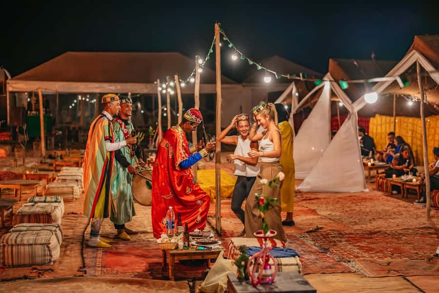 Marrakech: Agafay Desert Magical Overnight with Dinner Show - Agafay Desert overnight: why it feels special near Marrakech