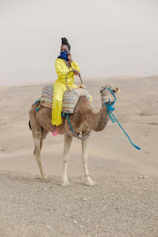Marrakech: Agafay Desert Quad Bike with Camels & Dinner Show - What to bring so the night stays fun (not cold and annoyed)