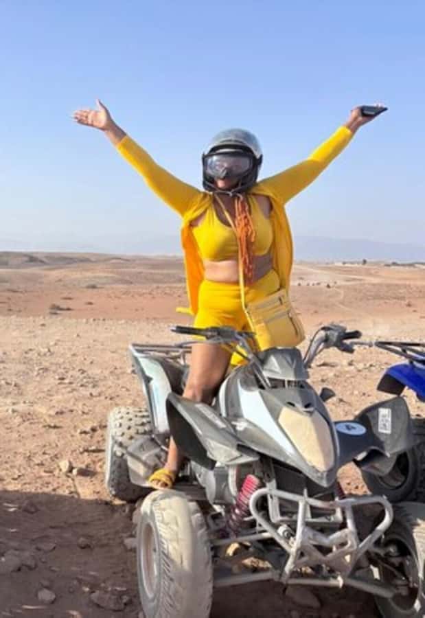 Marrakech: Agafay Desert Quad Biking with Dinner Show - Sunset Camel Trek Through Berber Trails: The Calm Part After Adrenaline