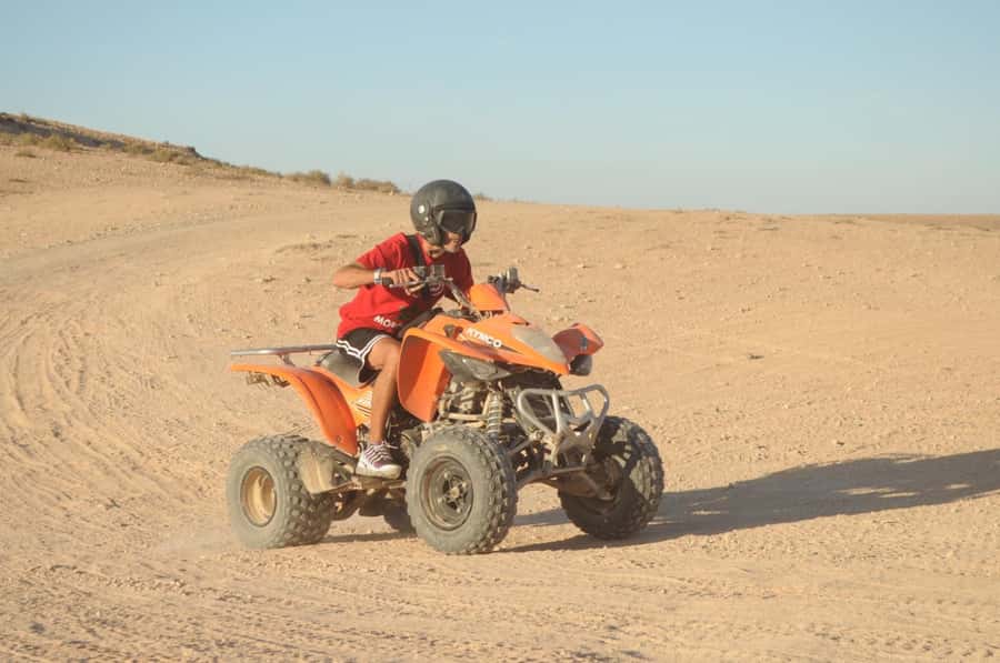 Marrakech: Agafay Desert Trip with Activities and Dinner - Sunset ambience, mint tea, and the camp rhythm