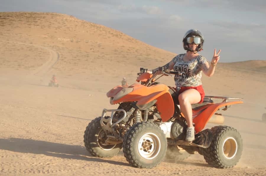 Marrakech: Agafay Desert Trip with Activities and Dinner - Moroccan dinner under the stars: tagine, couscous, and the night show