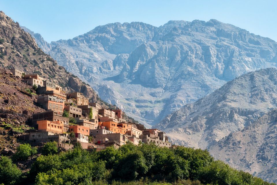 Marrakech: Atlas Mountains & Agafay Desert Tour w Camel Ride - Barrage Lalla Takerkoust photo stop and return to Marrakech