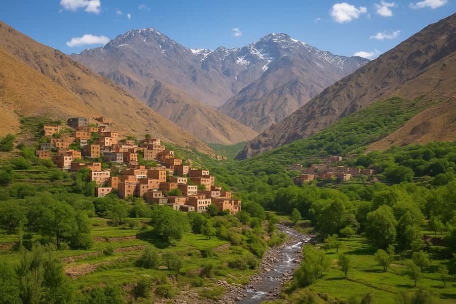Marrakech: Atlas Mountains & Valleys Waterfall Hike w/ Lunch - The Imlil Hike: Flexible Time, Real Village Views