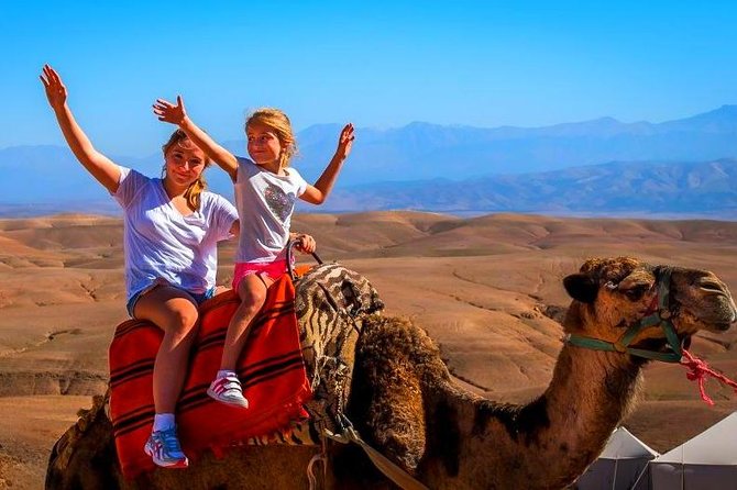 Marrakech Desert Quad and Camel ride, Lunch, and Poolside - Camel ride through rocky Agafay: expect a short, scenic trot