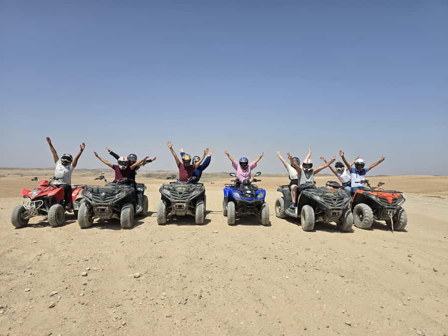 Marrakech: Desert Quad Bike Tour with Tea & Optional Dinner - Agafay Desert, Not Sahara Sand: What You’re Riding On