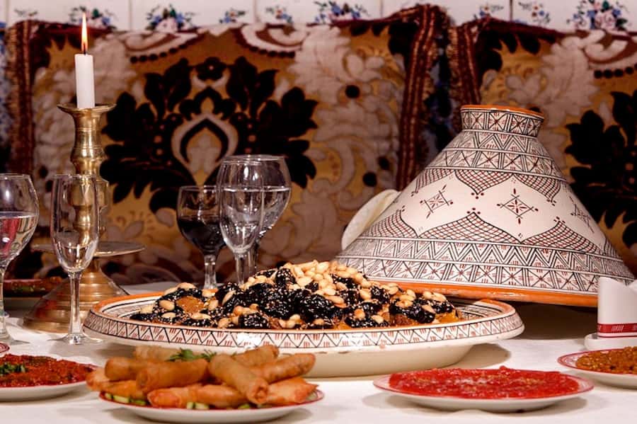 Marrakech: Dinner Show at Dar Essalam Restaurant - The 8:00 PM show: music first, then dancing, with plenty of audience energy