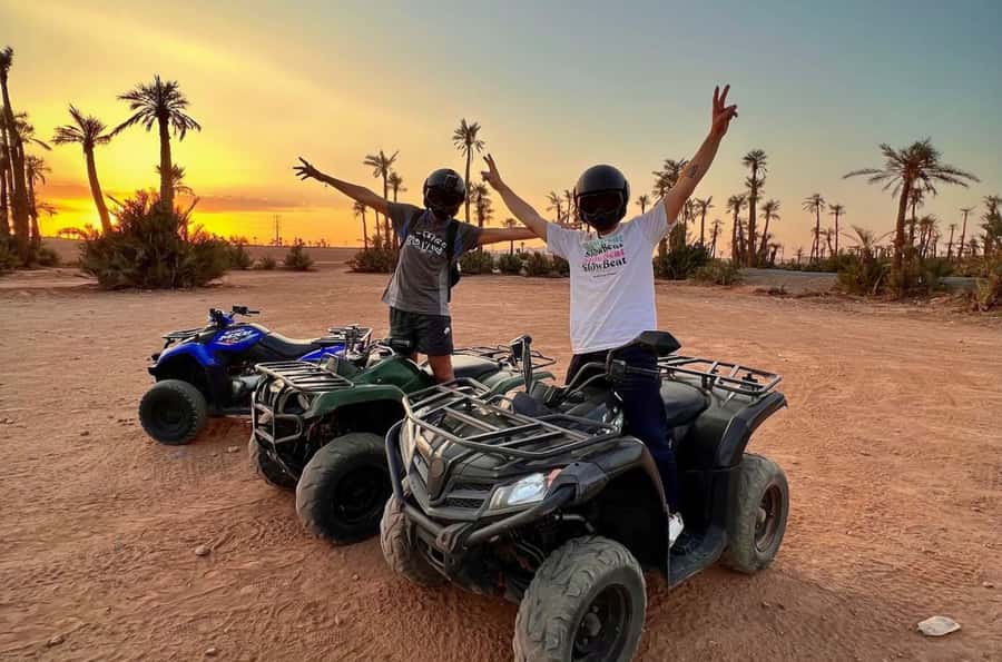 Marrakech: Dunes of the Palmeraie Quad Bike Ride with Tea - How the 3-hour rhythm plays out (so you’re never wondering)