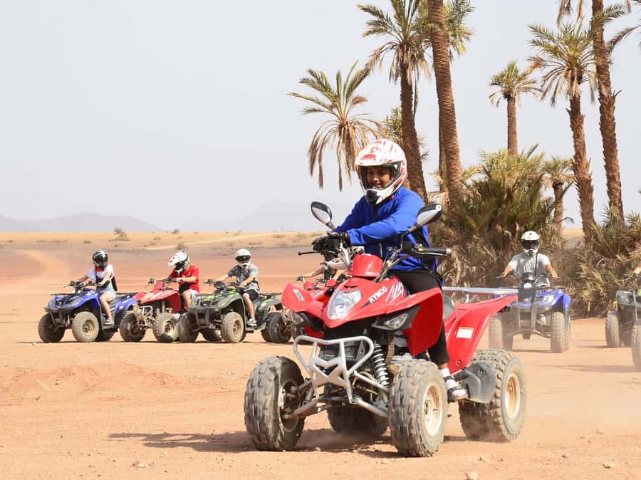Marrakech: Guided Quad Bike and Camel Ride Tour with Tea - Berber break tea: bread, honey, olives, and a slow reset