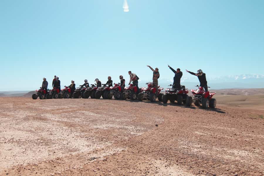 Marrakech: Half-Day Desert Quad Tour with Camel Ride - Key highlights at a glance