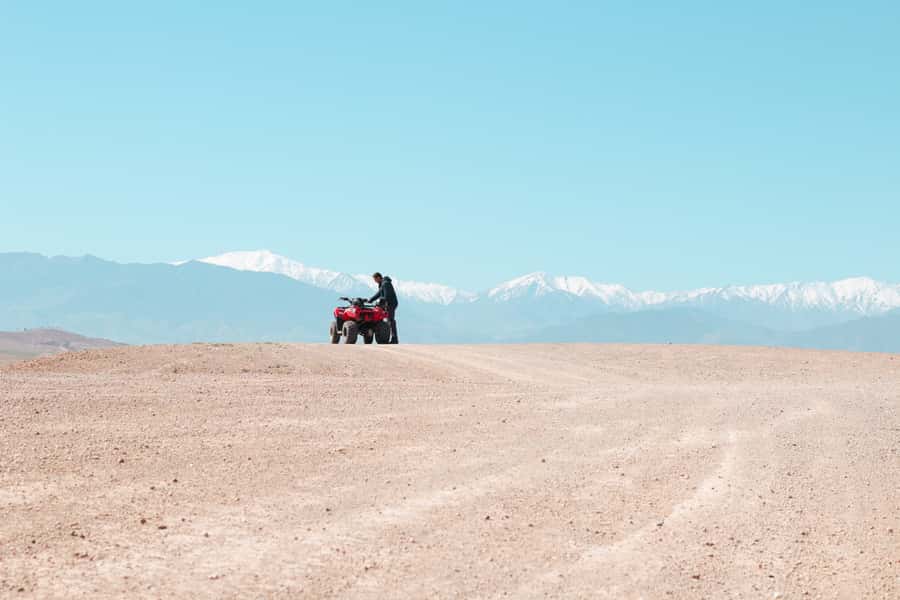 Marrakech: Half-Day Desert Quad Tour with Camel Ride - Camel ride among the palms and the Berber village stop