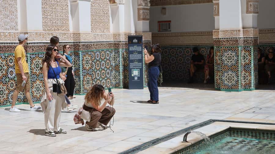 Marrakech: Madrassa Ben Youssef, Secret Garden & Medina Tour - Jemaa el Fna Square: Ending in the Most Human Place