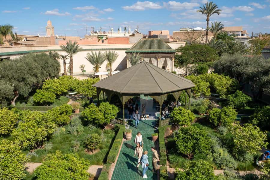 Marrakech: Madrassa Ben Youssef, Secret Garden & Medina Tour - Le Jardin Secret and the Khettara: The Quiet Half of the Medina
