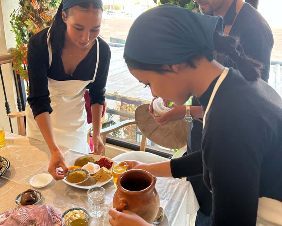 Marrakech: Moroccan Cooking Class with Pickup - Lunch Included: What You Eat After You Cook