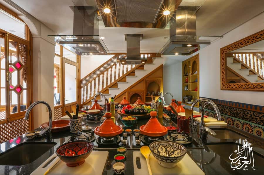 Marrakech: Moroccan Cooking Workshop at La Maison Arabe - Where you start in Marrakech: front desk meet-up and garden peace