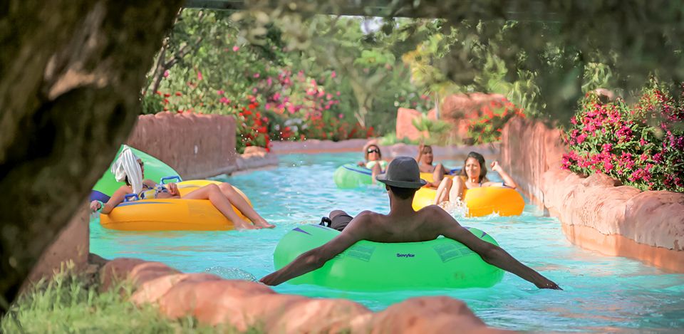 Marrakech: Oasiria Water Park Entrance Ticket - Wave pool, lazy river, and the 600-meter tubing ride
