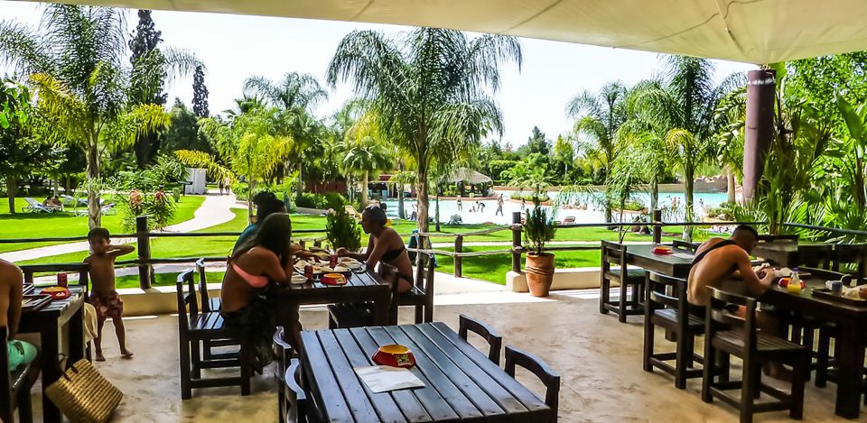 Marrakech: Oasiria Water Park Entrance Ticket - Cabanas and day-bed base camp: worth it if your group needs comfort